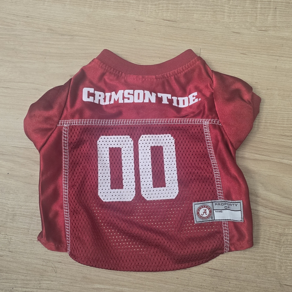 Crimson Tide Pet Jersey